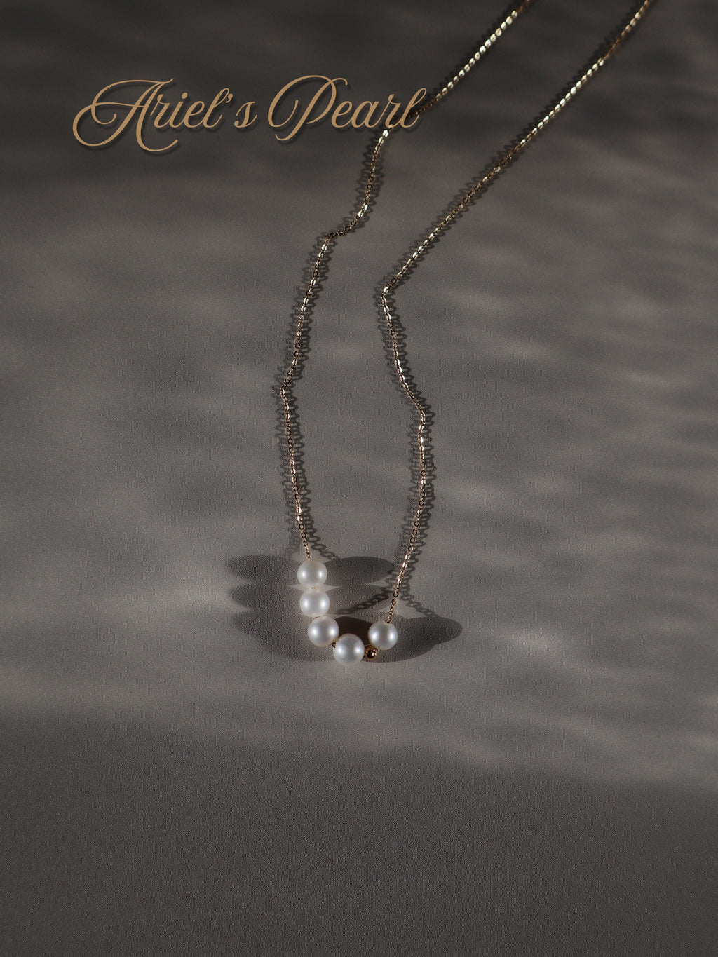 Pearl Bar Necklace – Freshwater Pearls in Sterling Silver