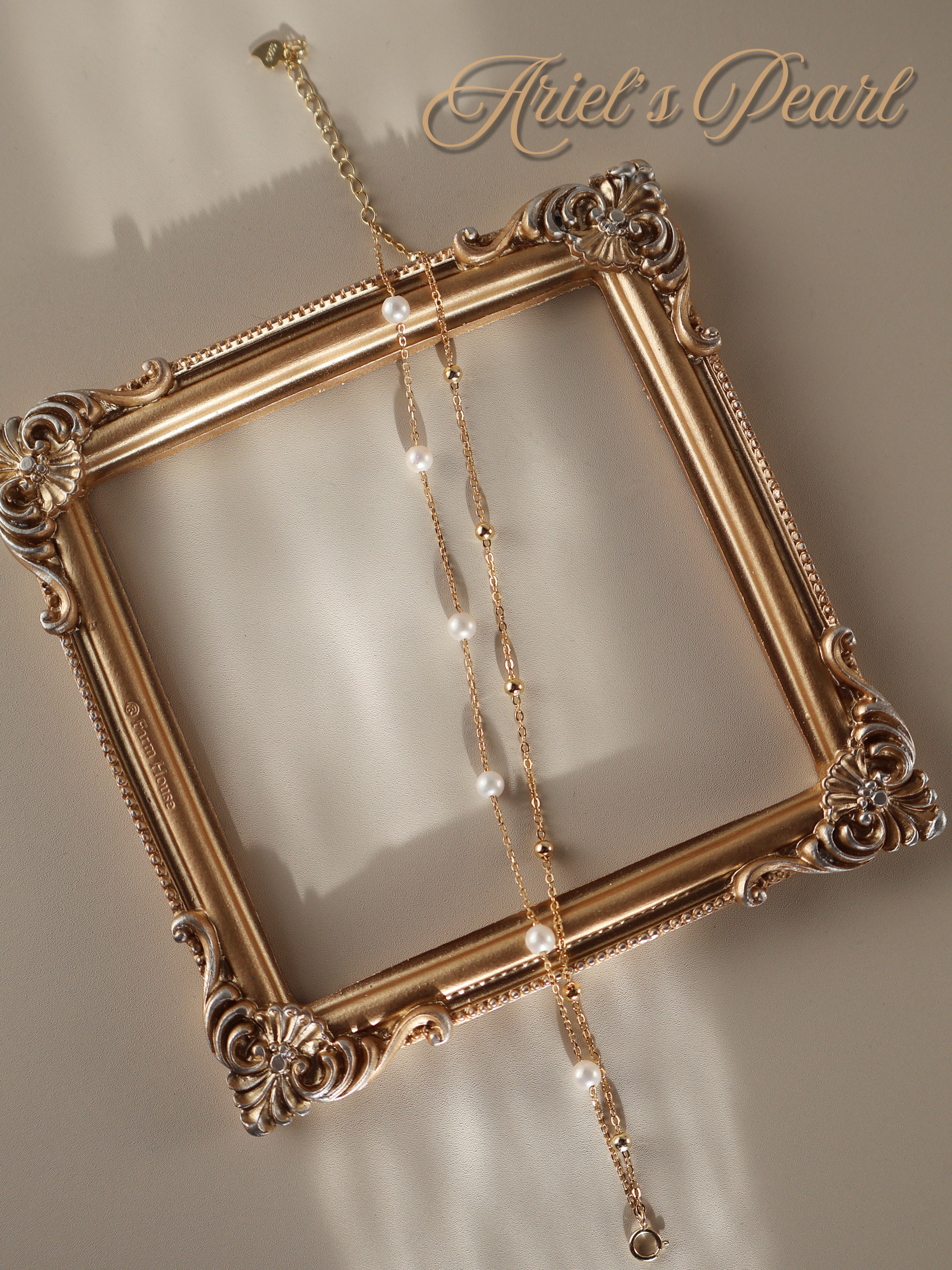 Layered Freshwater Pearl Bracelet - Sterling Silver Chain Bracelet