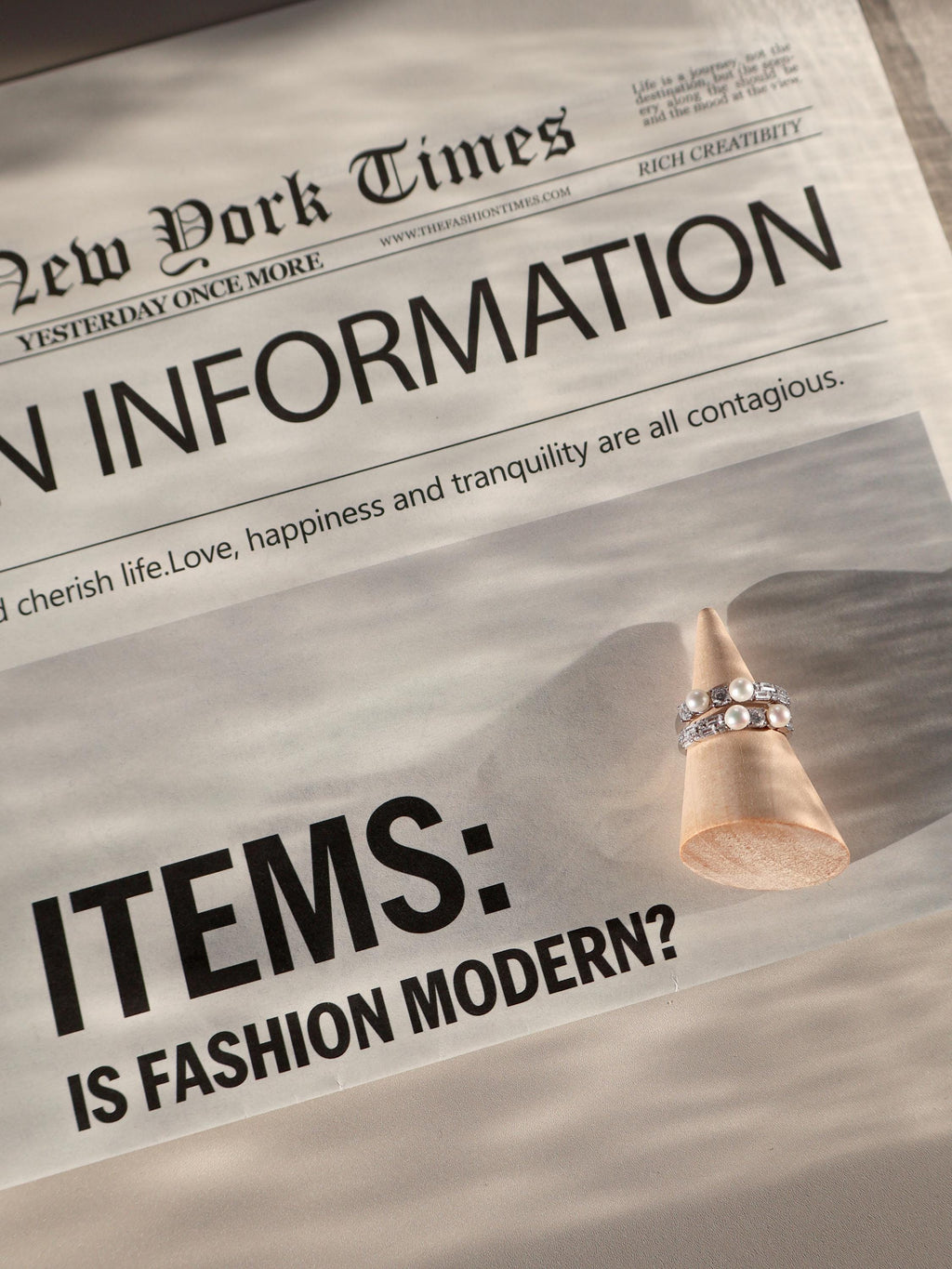 Double Band Pearl Cuff Ring – Sterling Silver with Freshwater Pearls